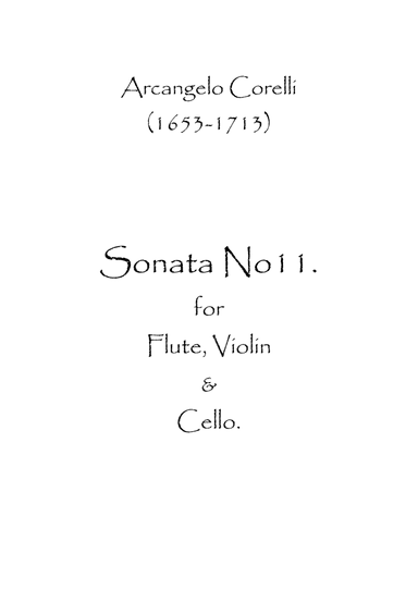 Sonata No.11 (arr. Spence Bundy)