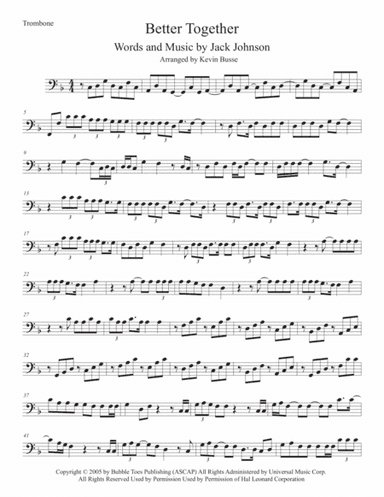 Better Together (arr. Kevin Busse)