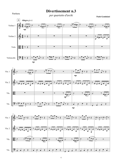 Divertissement n.3