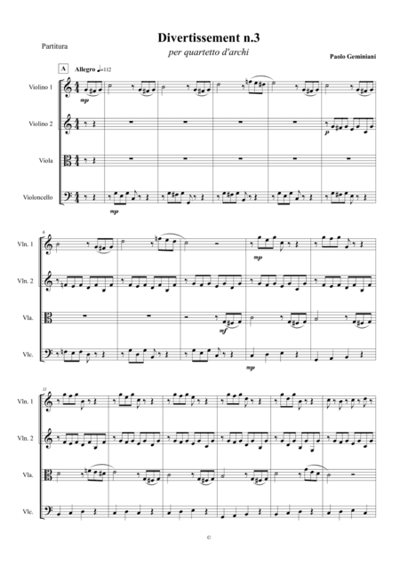 Divertissement n.3