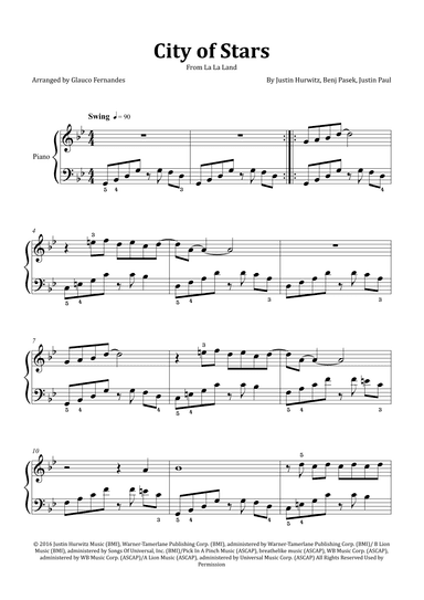City Of Stars (arr. Glauco Fernandes)