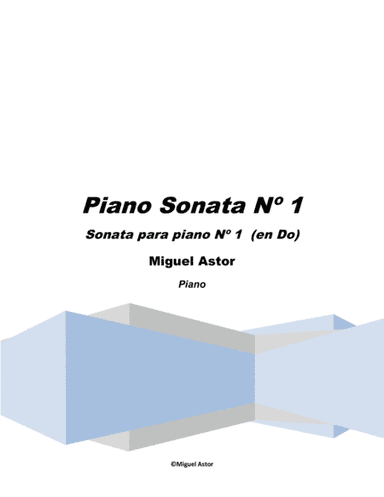Piano Sonata Nº 1