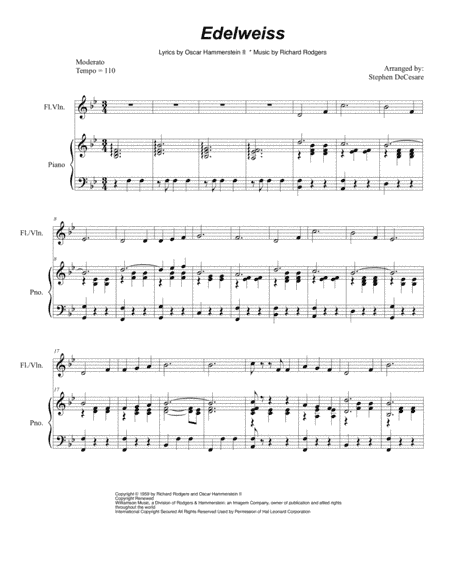 Edelweiss (arr. Stephen DeCesare)