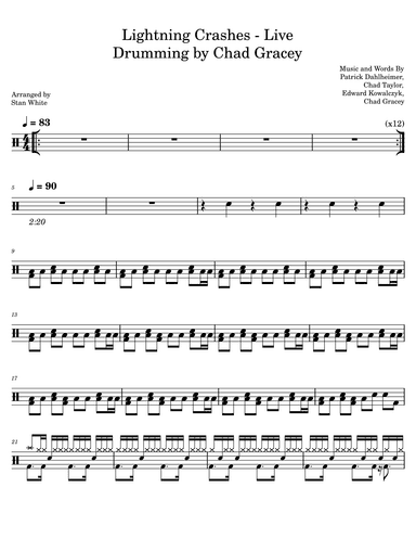 Lightning Crashes (arr. Stan White)