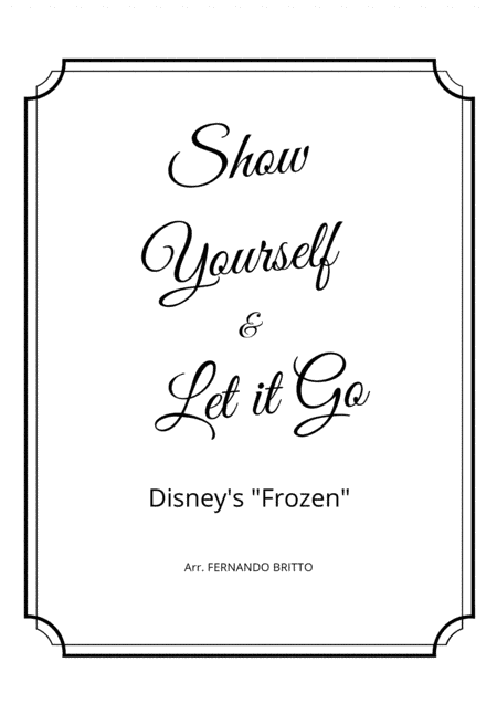 Show Yourself (arr. Fernando Britto)