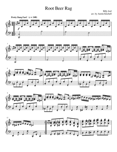 Root Beer Rag (arr. Austin Kitchell)