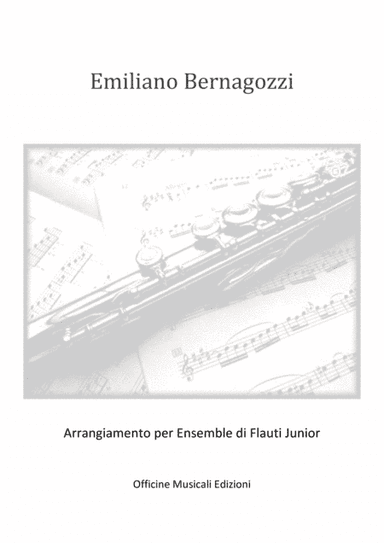 Bergamasca for Young Flute Ensemble (arr. Emiliano Bernagozzi)