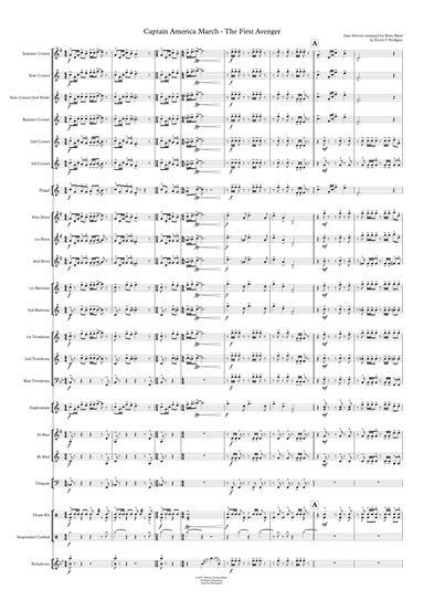 Captain America March (arr. Kevin P Holdgate)