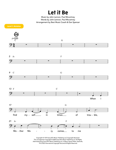 Let It Be (arr. Best Music Coach)