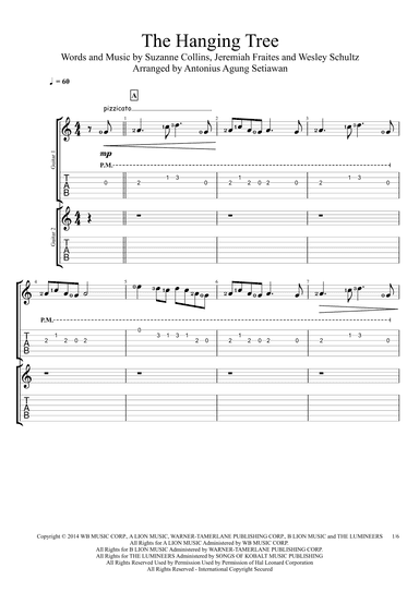 The Hanging Tree (arr. Antonius Agung Setiawan)