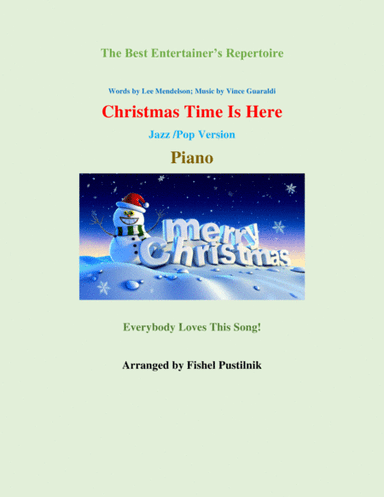 Christmas Time Is Here (arr. Fishel Pustilnik)