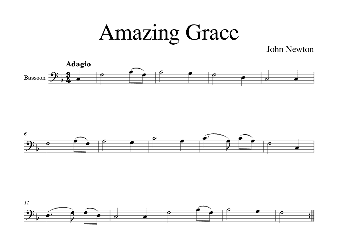 Amazing Grace (arr. Golden Skull Editions)