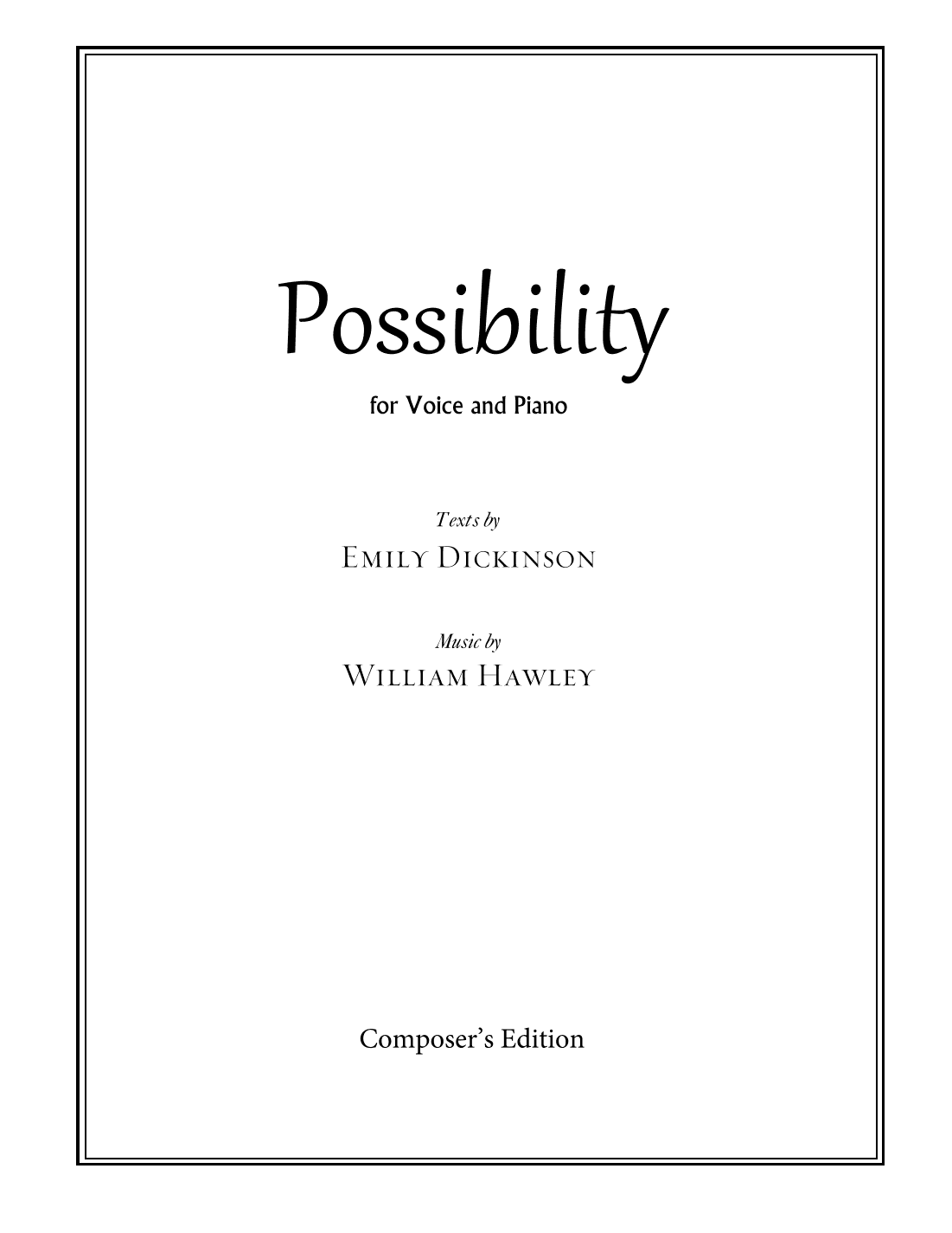 Possibility