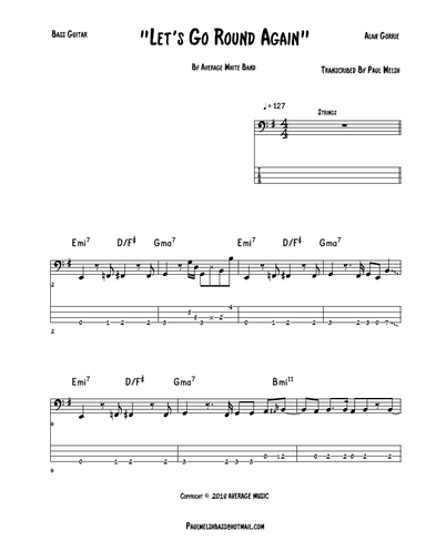 Let's Go Round Again (arr. P Welsh)