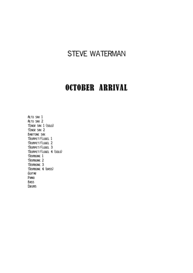 October Arrival