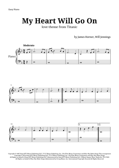 My Heart Will Go On (love Theme From 'titanic') (arr. Langanho)