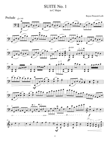 1. Prelude in C Major