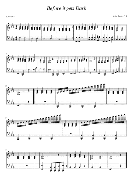 It's Hard (arr. Pedro João DSV)