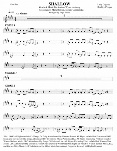 Shallow (arr. Jorge Juárez)