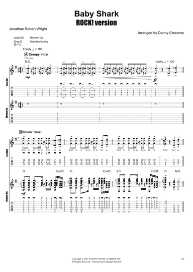 Baby Shark (arr. Danny Crocome)