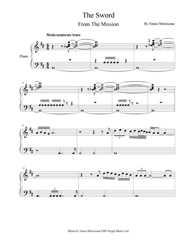The Sword (arr. Iván Díaz)