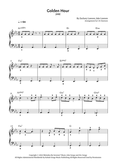 Golden Hour (arr. C. B. Harrison)