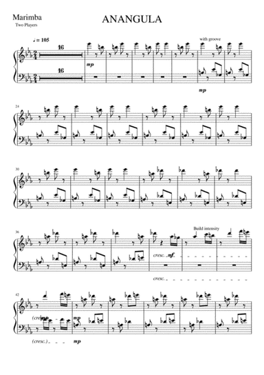 ANANGULA - an Australian Piece (Marimba)