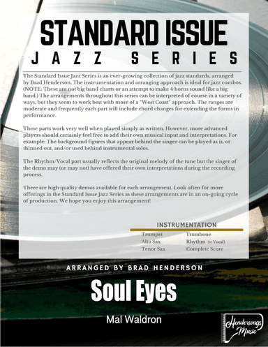 Soul Eyes (arr. Brad Henderson)