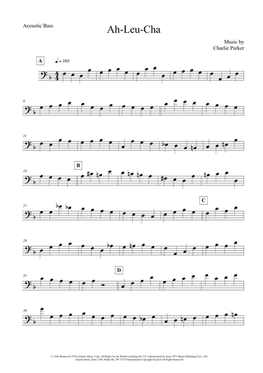 Ah-leu-cha (arr. The Sheet Music Library)