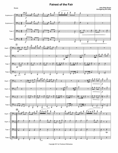 Fairest of the Fair (arr. Art Leiby)
