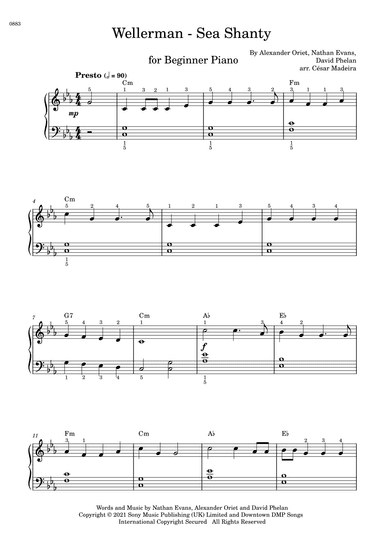 Wellerman (arr. César Madeira)
