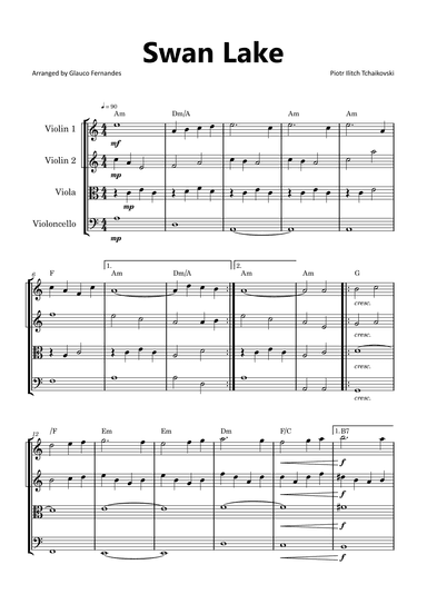Swan Lake (arr. Glauco Fernandes)