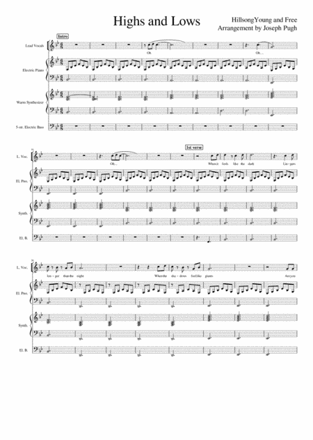 Highs And Lows (arr. Joseph Pugh)