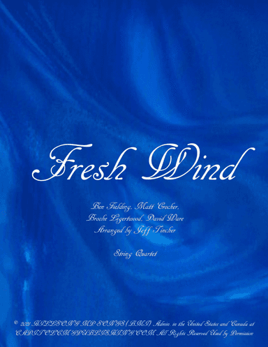 Fresh Wind (arr. Jeff Tincher)