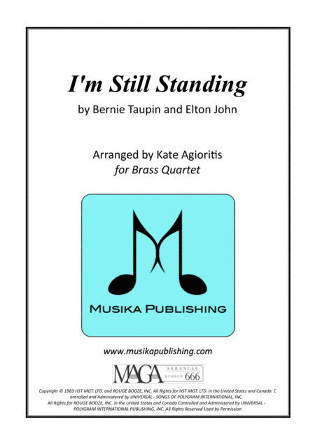 I'm Still Standing (arr. Kate Agioritis)