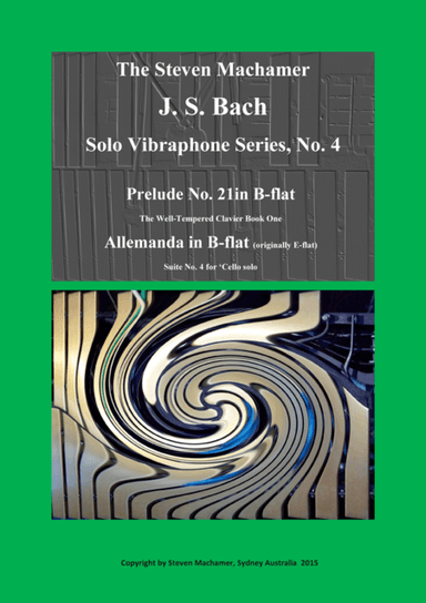 Prelude and Allemanda in B-flat for solo vibraphone (arr. Steven Machamer)