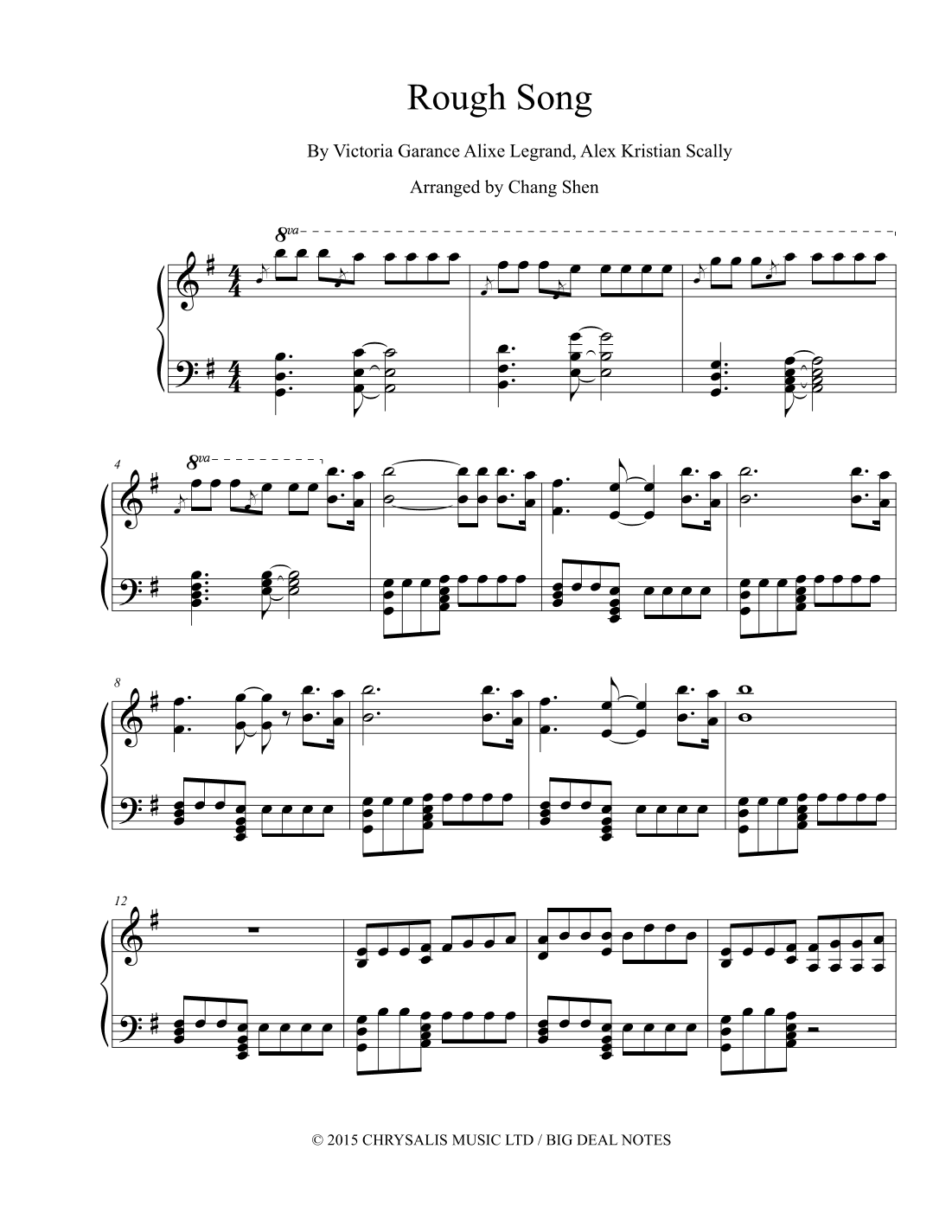 Rough Song (arr. Chang Shen)