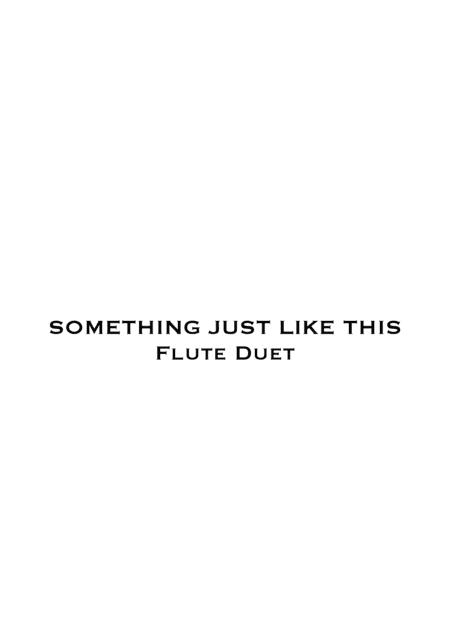 Something Just Like This (arr. Ellen Macpherson)