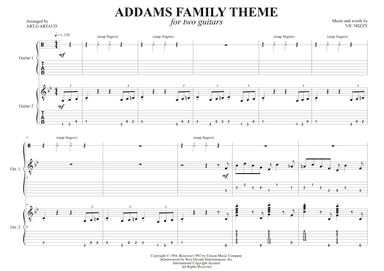 Addams Family Theme (arr. Art.o Artaud)