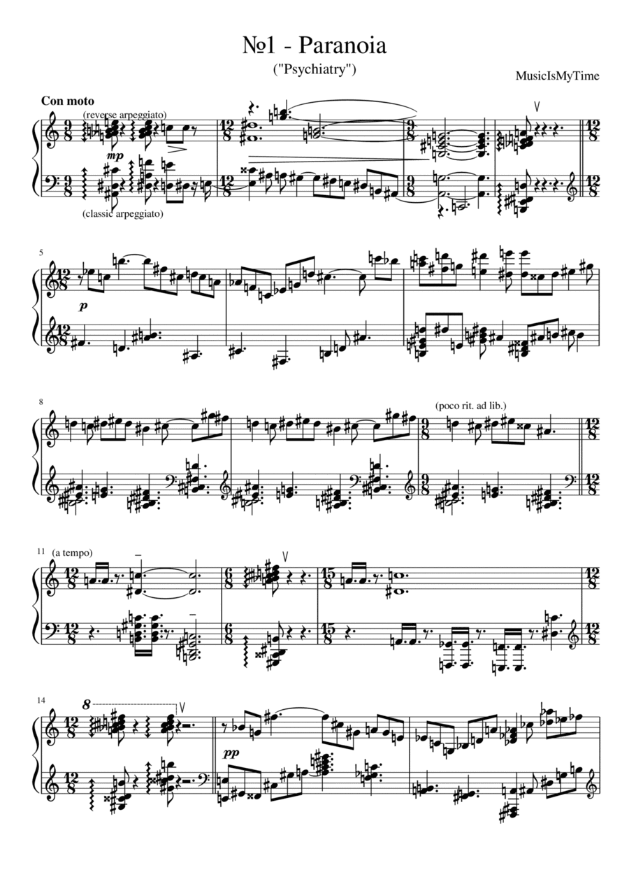 "Psychiatry" (?1 - Paranoia)