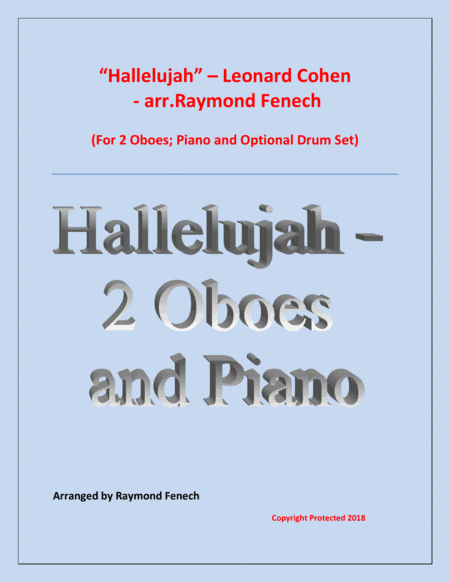 Hallelujah (arr. Raymond Fenech)