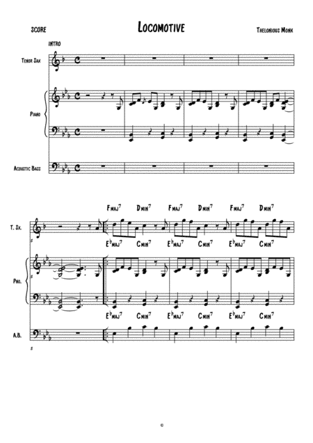 Locomotive (arr. Anderson Quevedo)