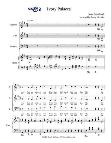 Ivory Palaces (arr. Sandy McIntire)