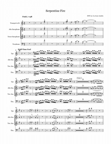 Serpentine Fire (arr. Jesse Audelo)