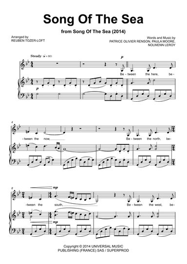 Song Of The Sea (arr. Reuben Tozer-Loft)