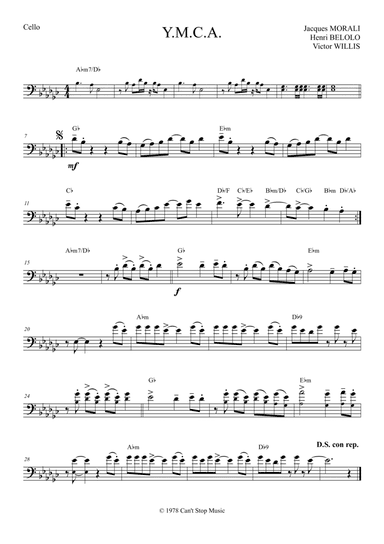 Y.m.c.a. (arr. Ivan Marini)