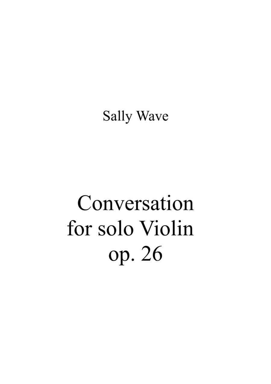 Conversation op. 26