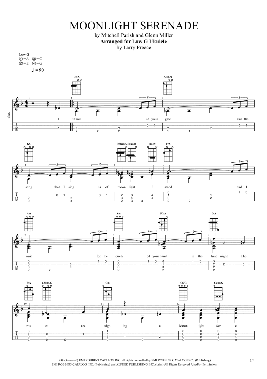 Moonlight Serenade (arr. Larry Preece)