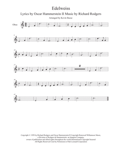Edelweiss (arr. Kevin Busse)