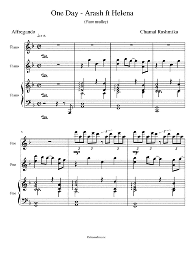 One day-Arash Piano